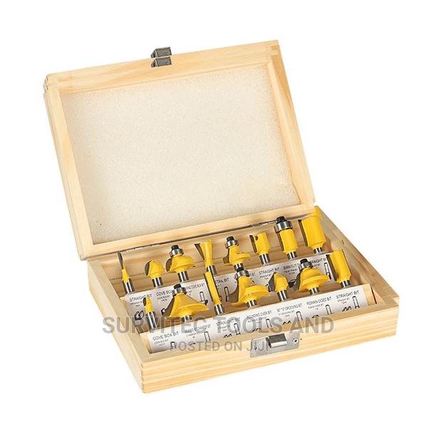 15pcs Wood Router Bits Set - thumbnail 3