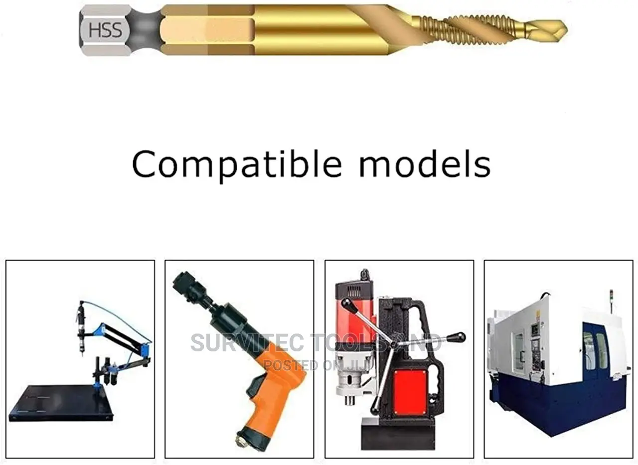 3 in 1 Machine Taps 6pcs Set