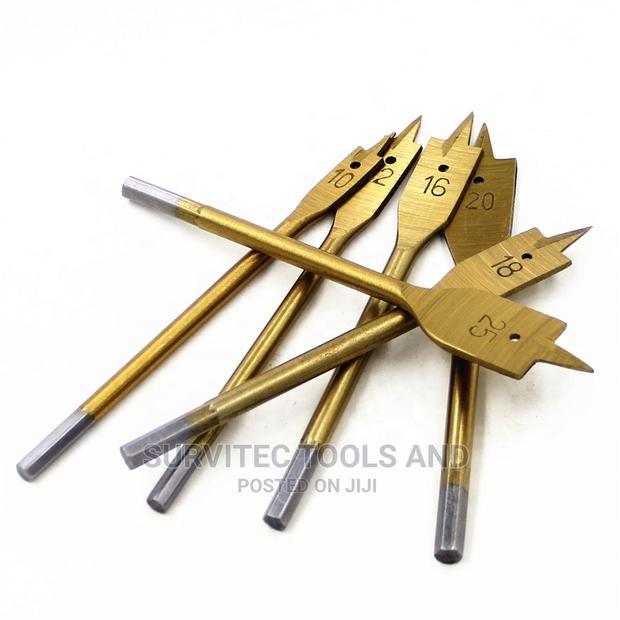 6pcs Flat Wood Bits - main view