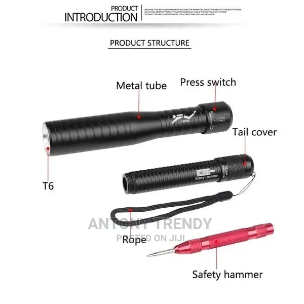 Xml T6 Torch Flashlight Torch.