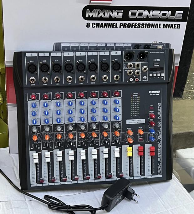 Yamaha Ct80s 8 Channel Audio Plain Mixer - main view