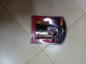 Brass Alarm Padlock