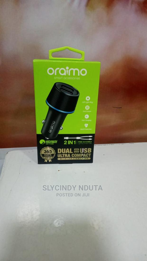 Oraimo 2 in 1 Dual Usb Ultra Compact - main view