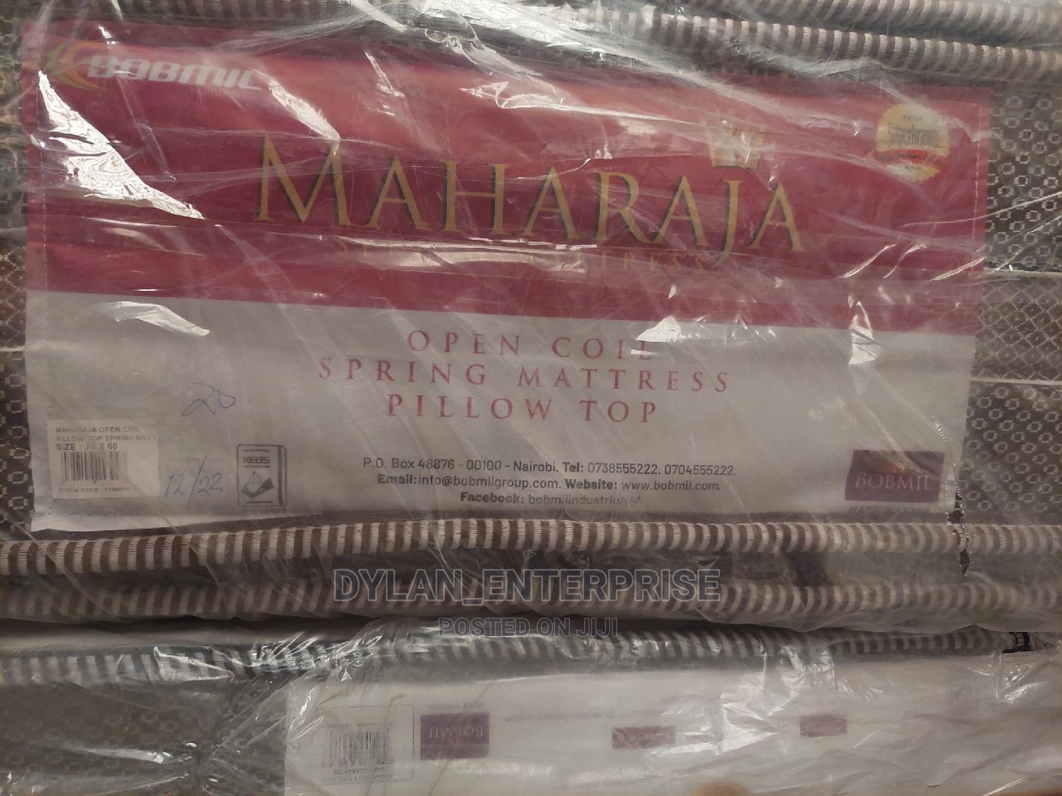 Bobmill Maharaja Spring Mattress 8 And 10 Inches in Donholm Furniture
