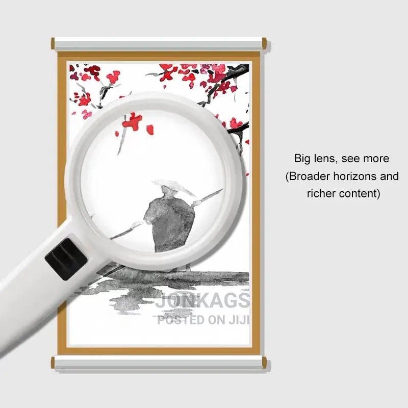 Thick Lens Magnifying Glass