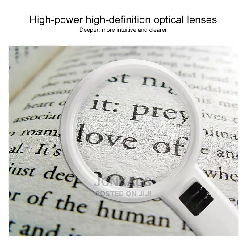 Thick Lens Magnifying Glass