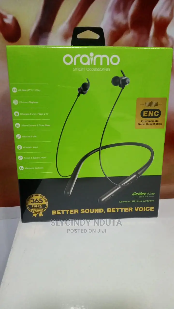 Oraimo Wireless Headset E75d 3elite