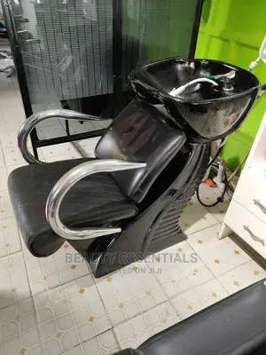 Shampoo Sink Chair Chrome