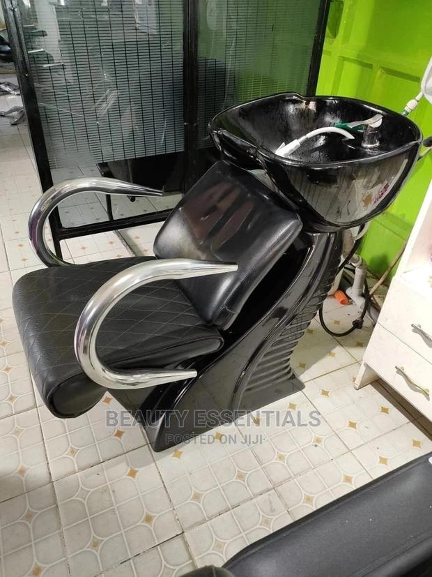 Shampoo Sink Chair Chrome - main view