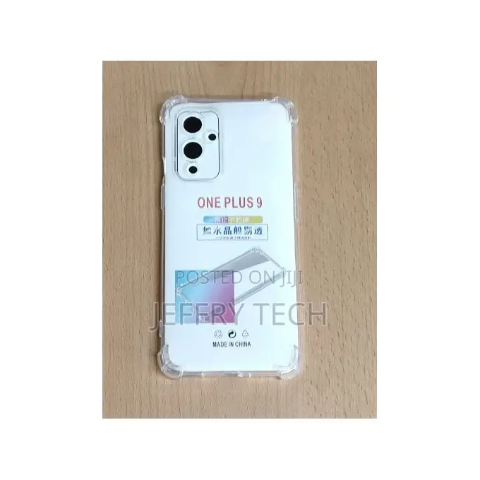 Back Silicone Cover for ONE PLUS 9 - Clear