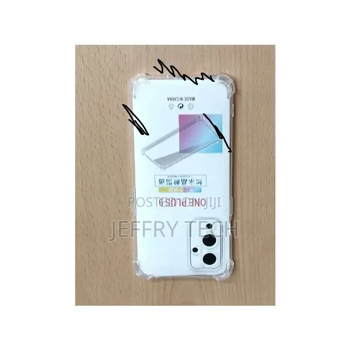 Back Silicone Cover for ONE PLUS 9 - Clear