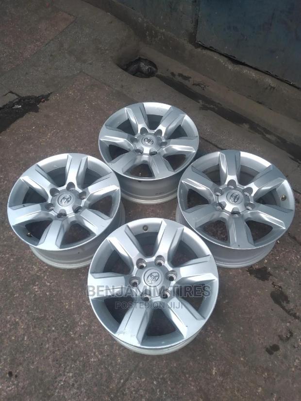 Original Rims Sizes 17 Inch for Prado Set.