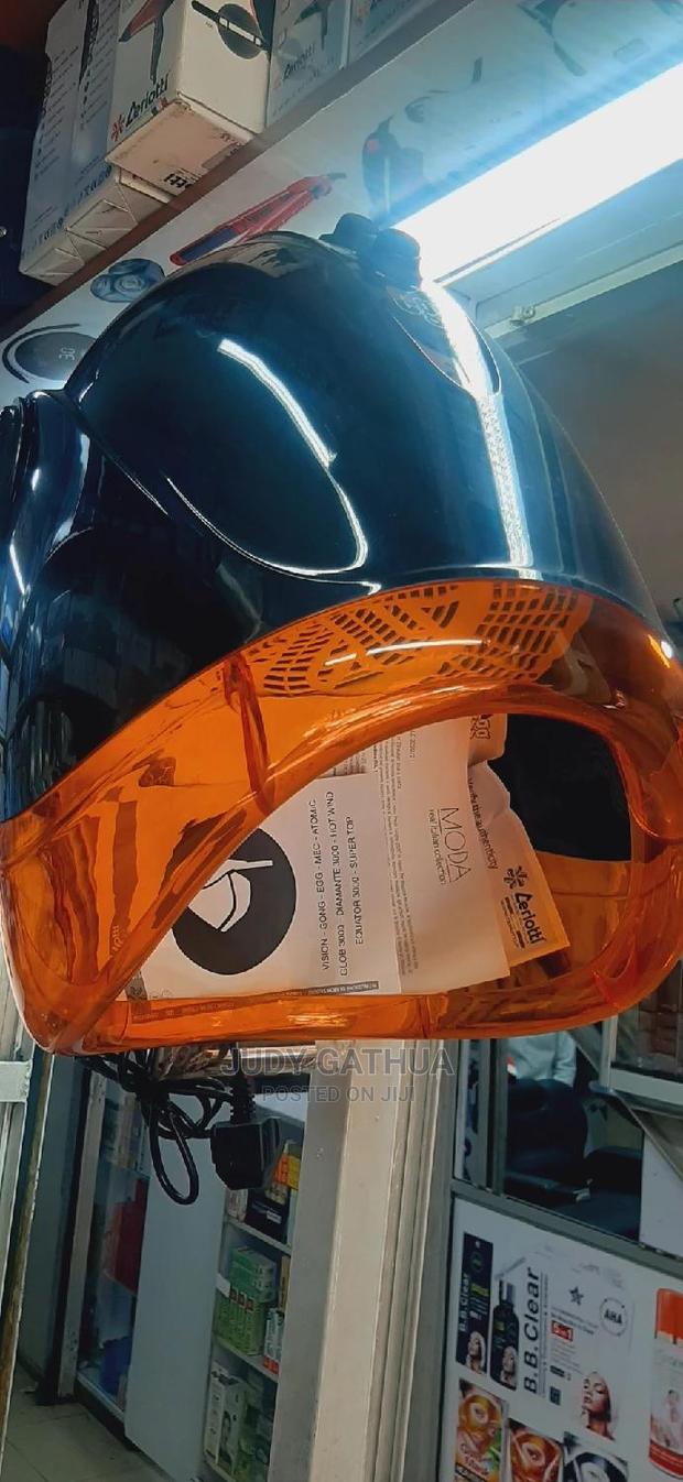 Egg Hair Dryer Black Orange - main view