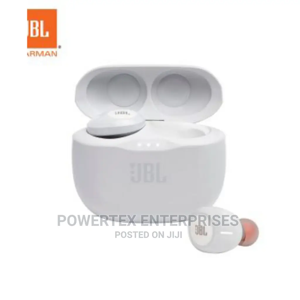 White Jbl Earbuds in Nairobi Central Headphones, Veemart Enterprise