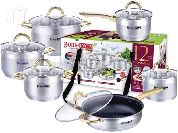Bohminox 12pcs Cookware - main view