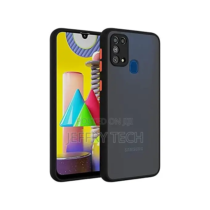 Samsung Galaxy M31 Slim Fit Cover With Soft Edges Camera P