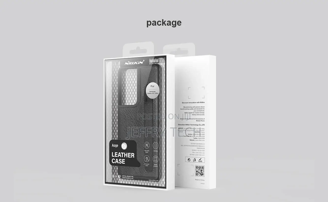 Nillkin Aoge Leather Cover Case for Samsung Galaxy S21 Ultra