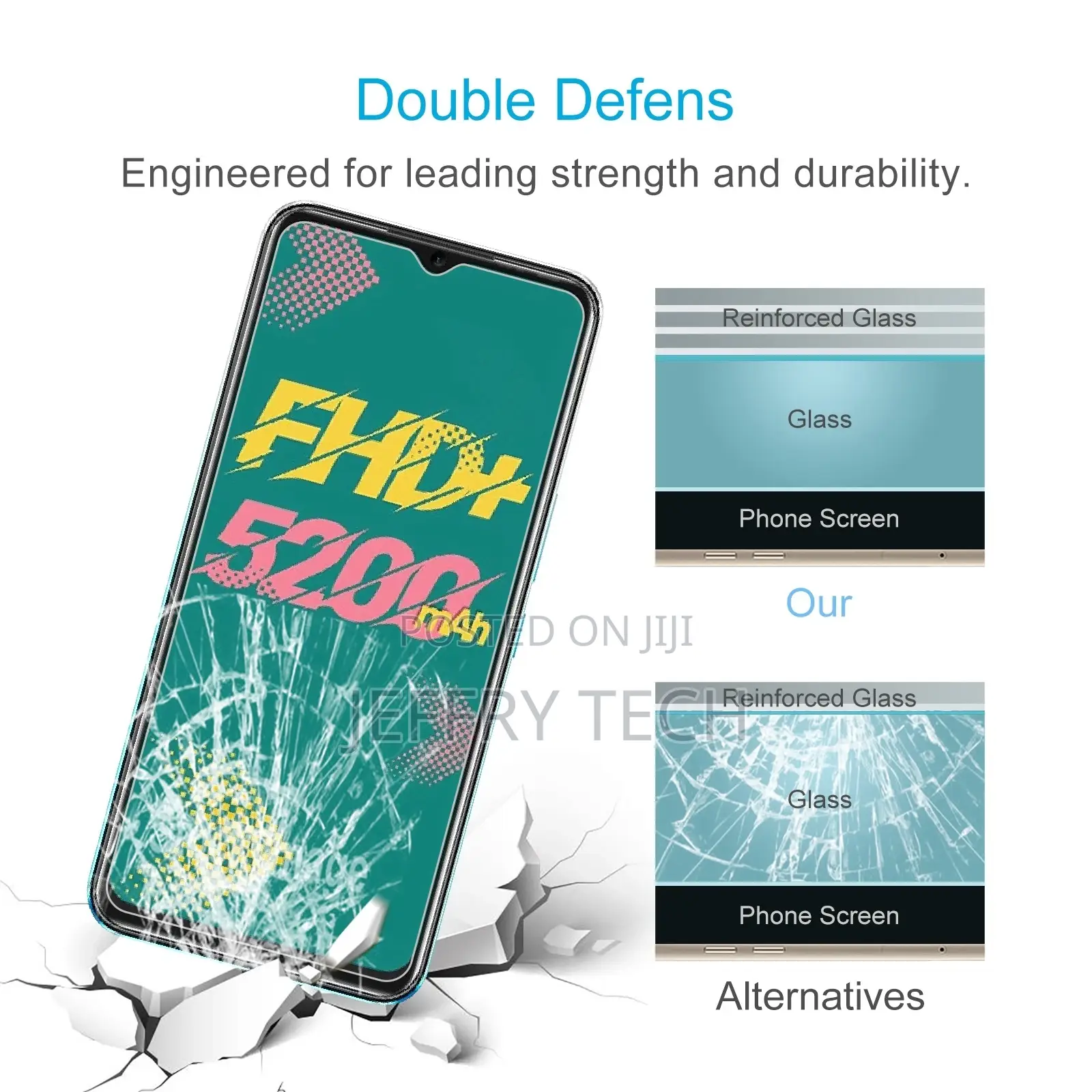 Tempered Glass Film for Infinix Hot 11