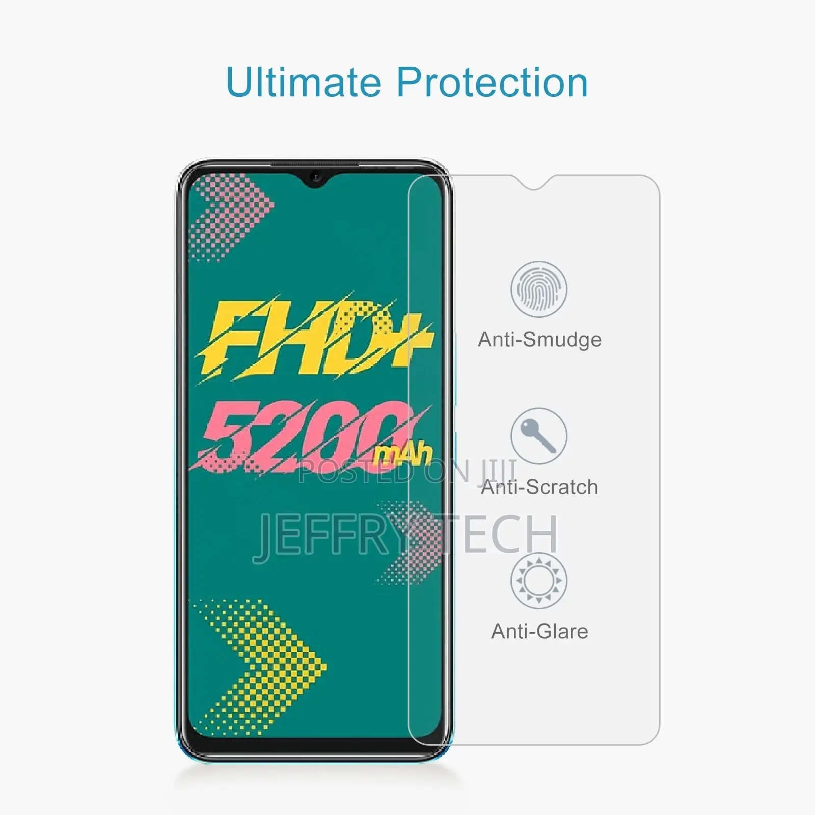 Tempered Glass Film for Infinix Hot 11