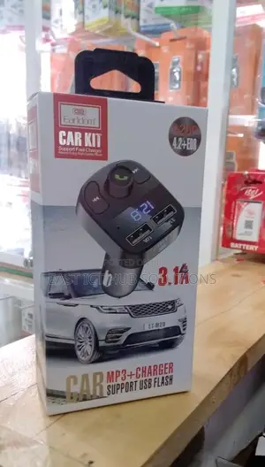 Car Mp3, Supports Flash Drive , Fast Charger