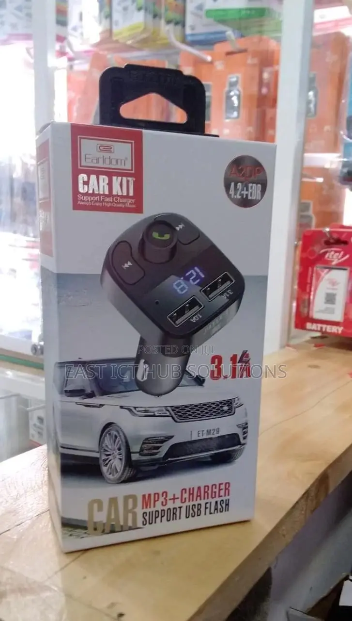 Car Mp3, Supports Flash Drive , Fast Charger