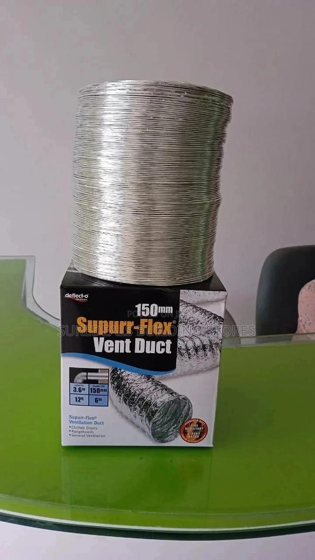 Aluminium Flexible Duct Pipe 150mm - thumbnail 3