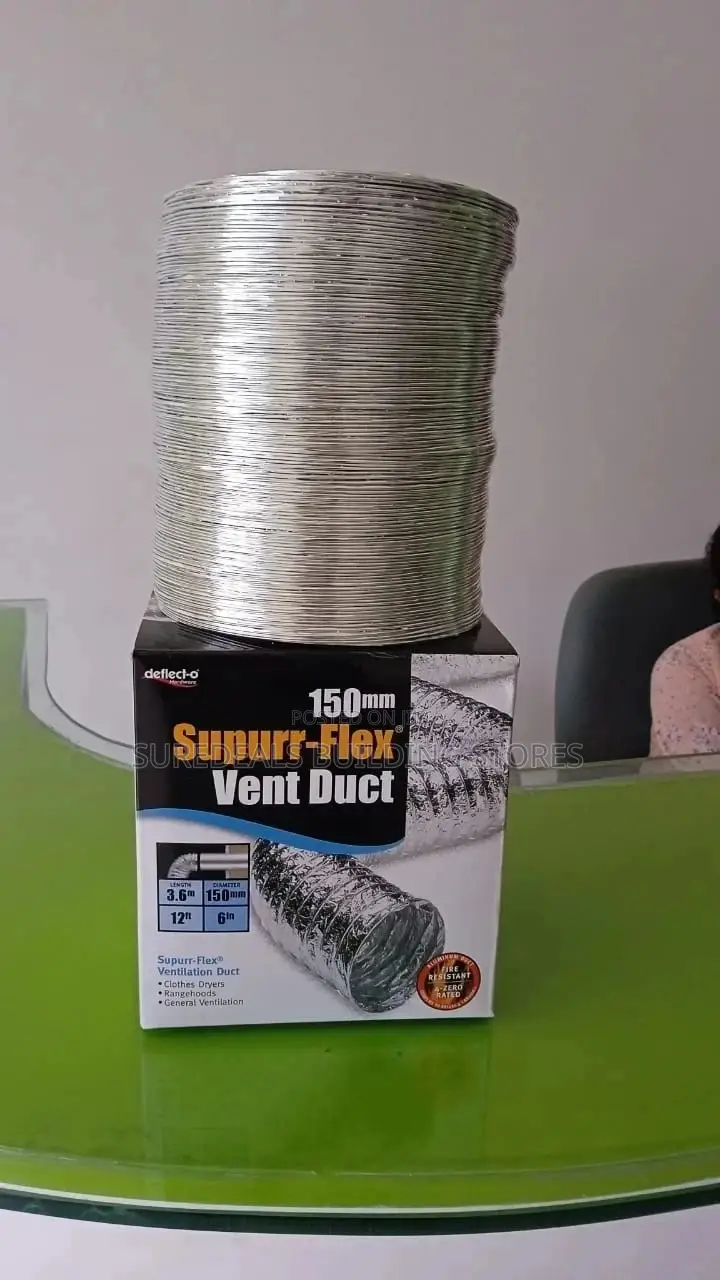 Aluminium Flexible Duct Pipe 150mm