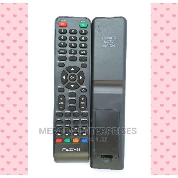 Remote Control Generic Tonado Tv Fat 28 Remote - main view