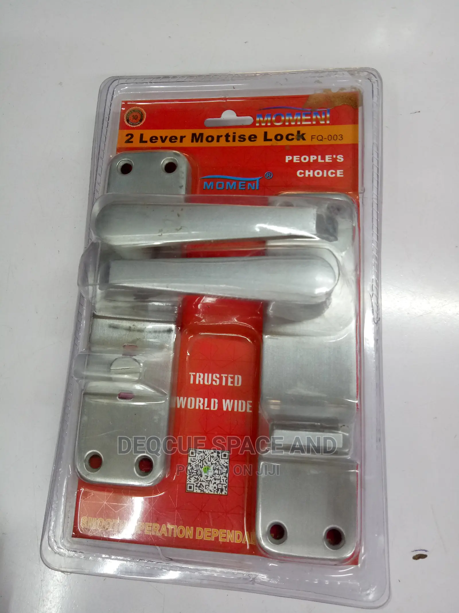 Silver Moment Mortise Bathroom Locks in Nairobi Central Doors, Deqcue