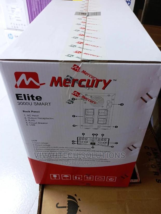 Mercury 3000VA Uninterruptible Power Supply Ups - thumbnail 2