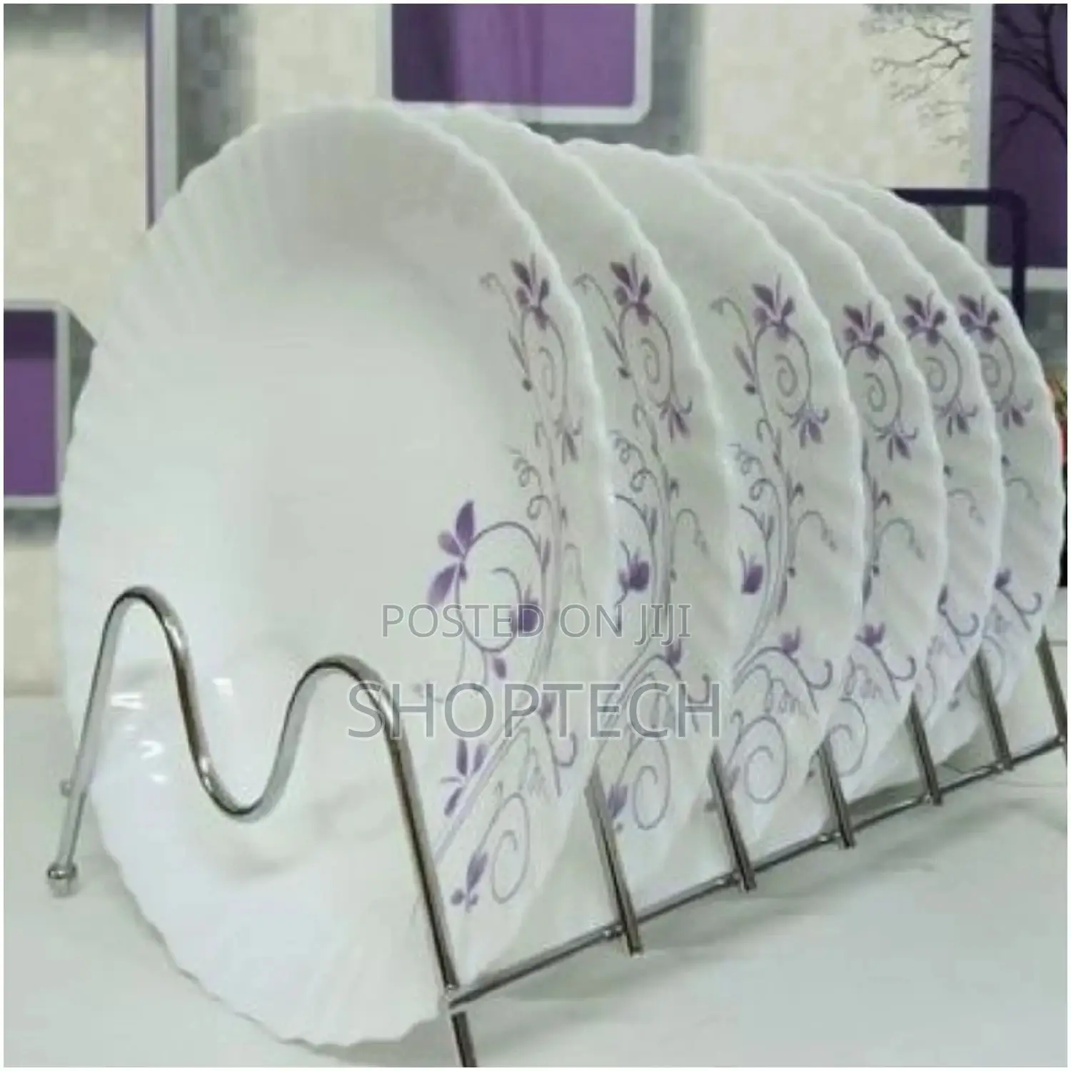 Set of 6 Diva Plates