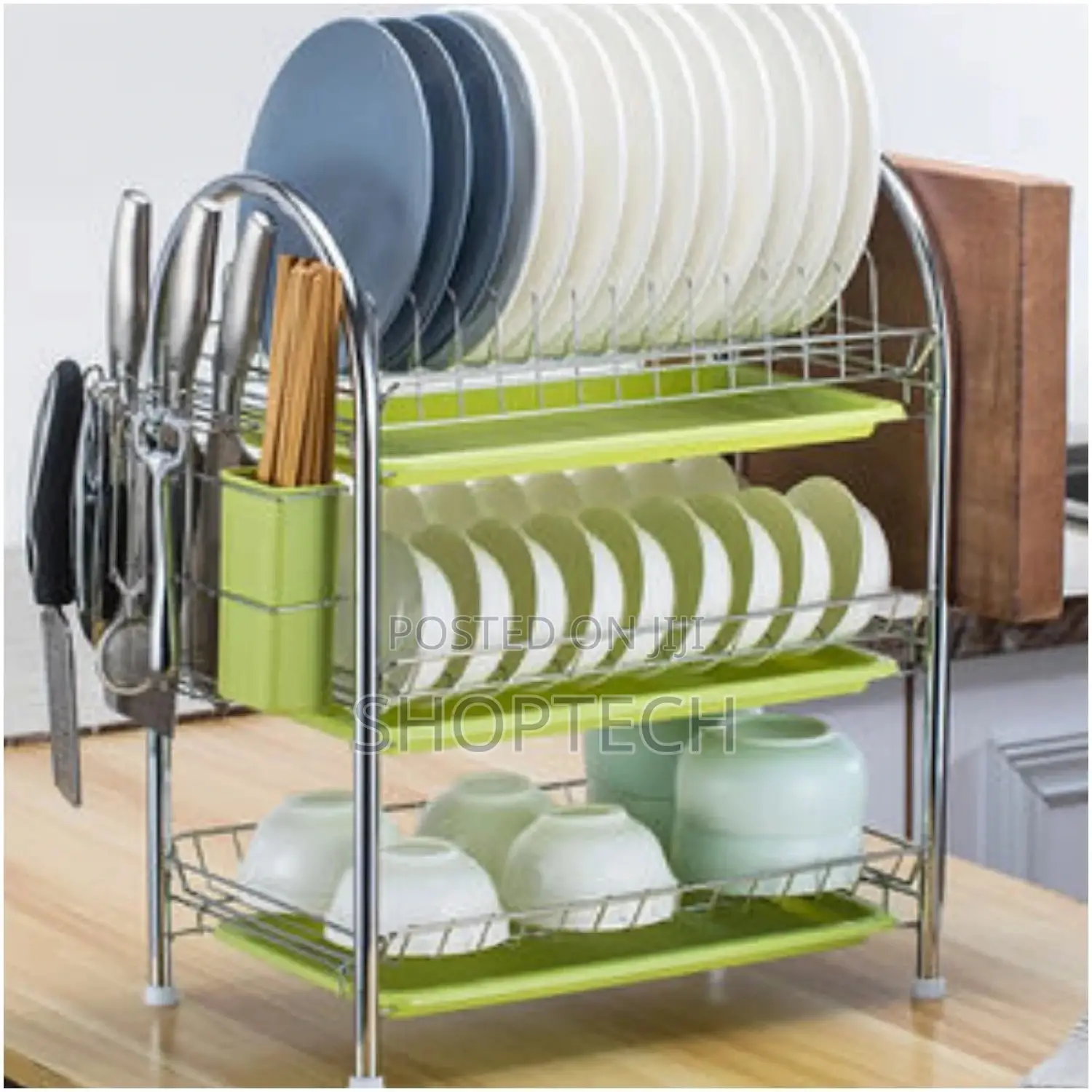 Nunix 3-Tier Dish Rack.