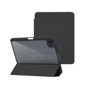 Leather Smart Tablet Case for iPad Mini 6(Black)