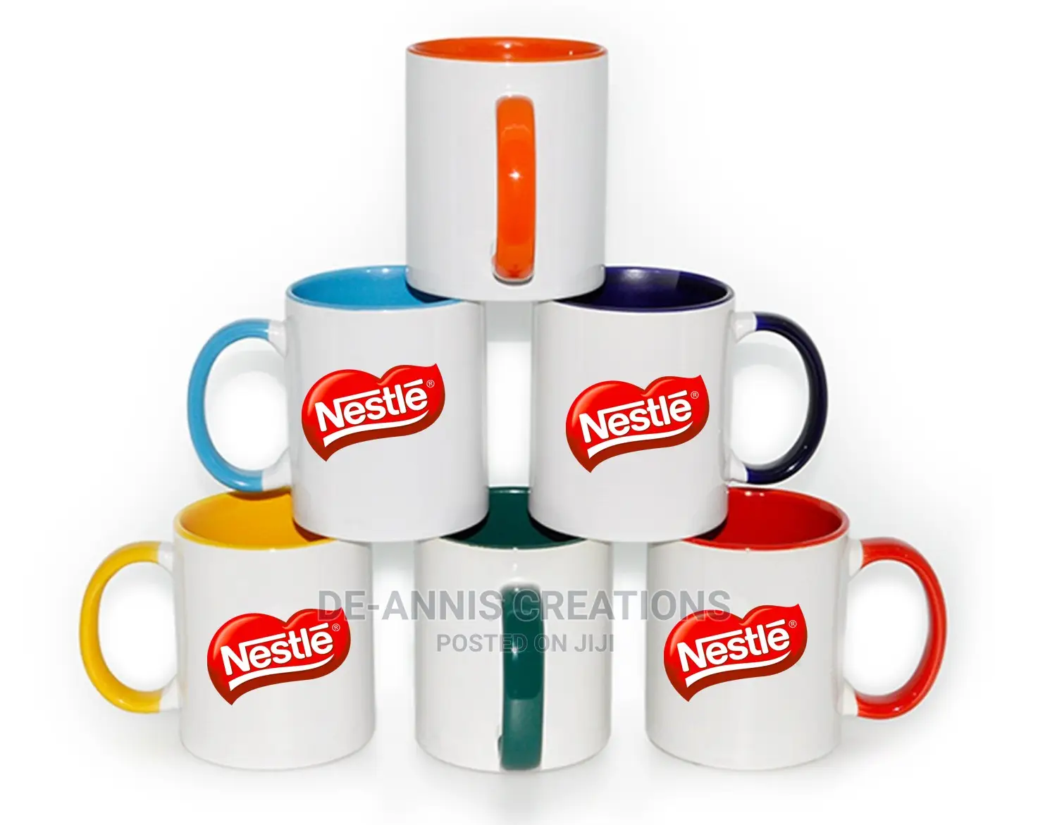 Two Toned Branded Mugs