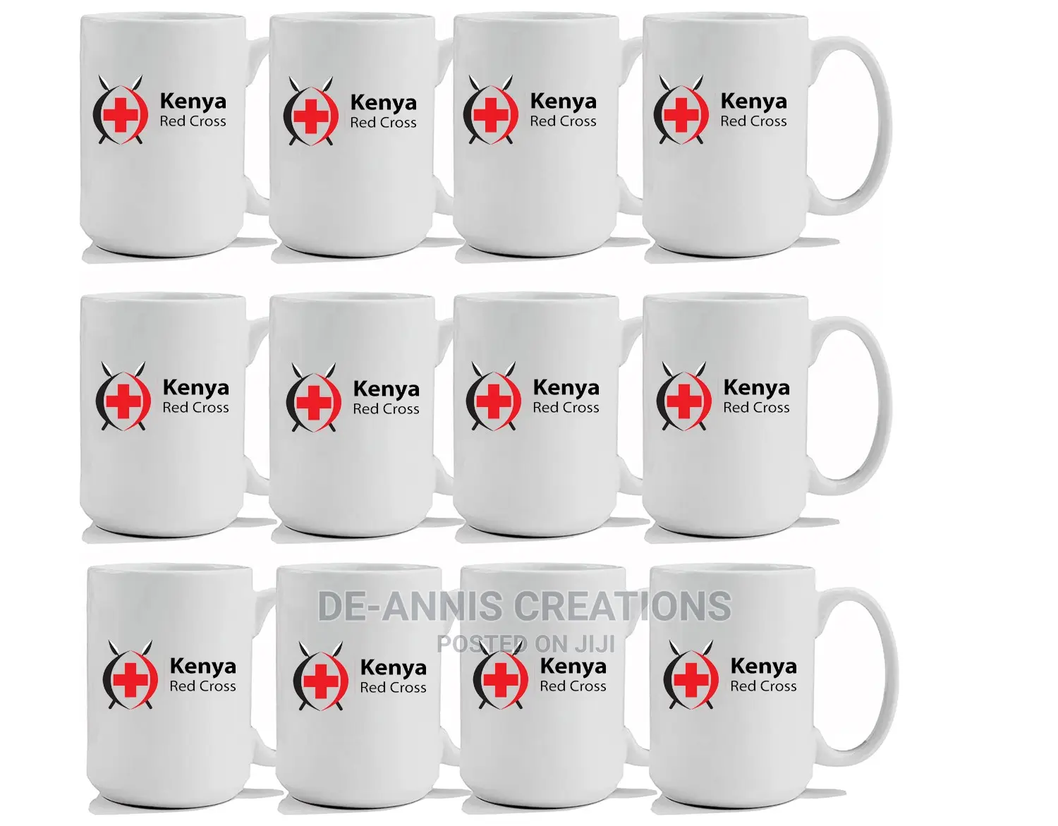 Branded White Mugs 410ml