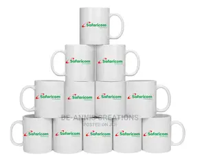 Normal White Mugs Branded