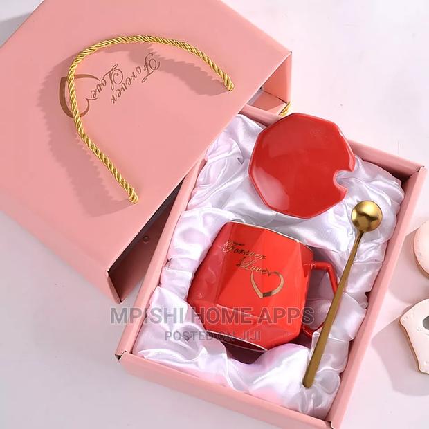 Diamond Shape Ceramic Mugs - thumbnail 5