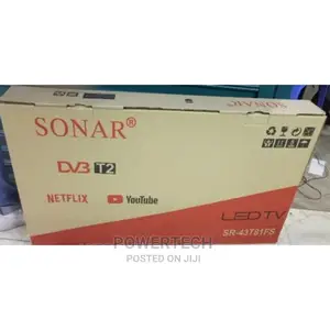 Tv 43 Inches Smart Android Sonar Brand;