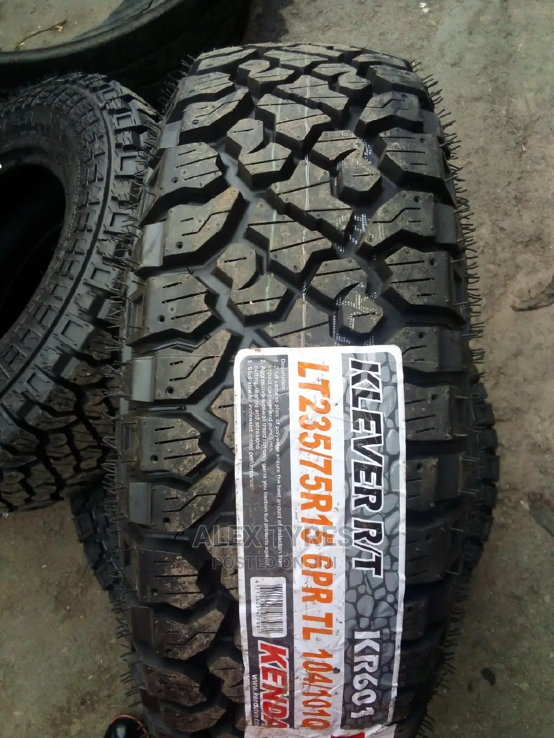 235/75r15 LT Kenda Klever Tyres Made in China