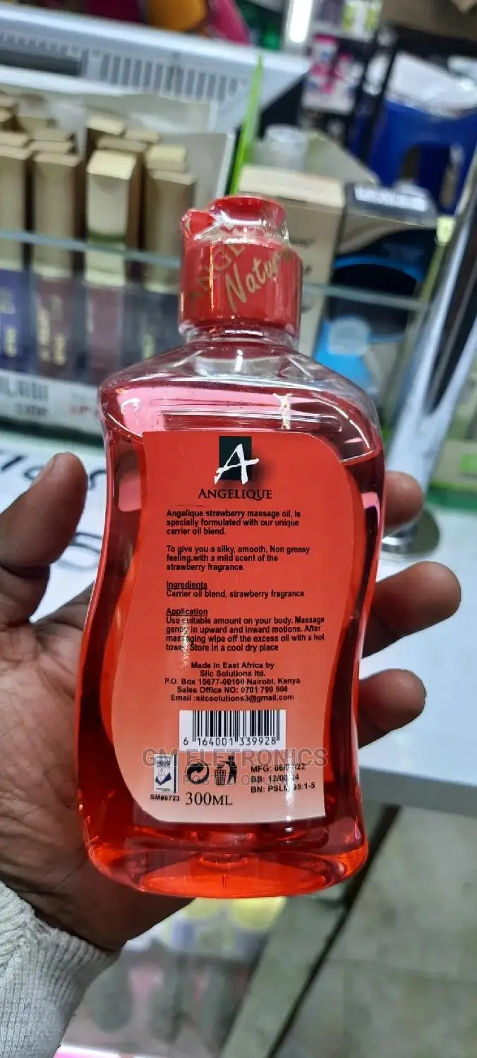 Angelique Strawberry Massage and Aromatherapy Oil