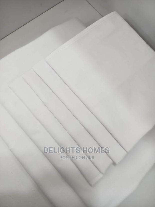 Plain White Bedsheet 7x8 - thumbnail 3
