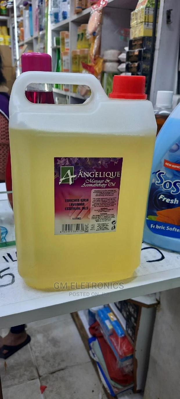 Angelique Massage Oil Aromatherapy With Lavender Oil 5L