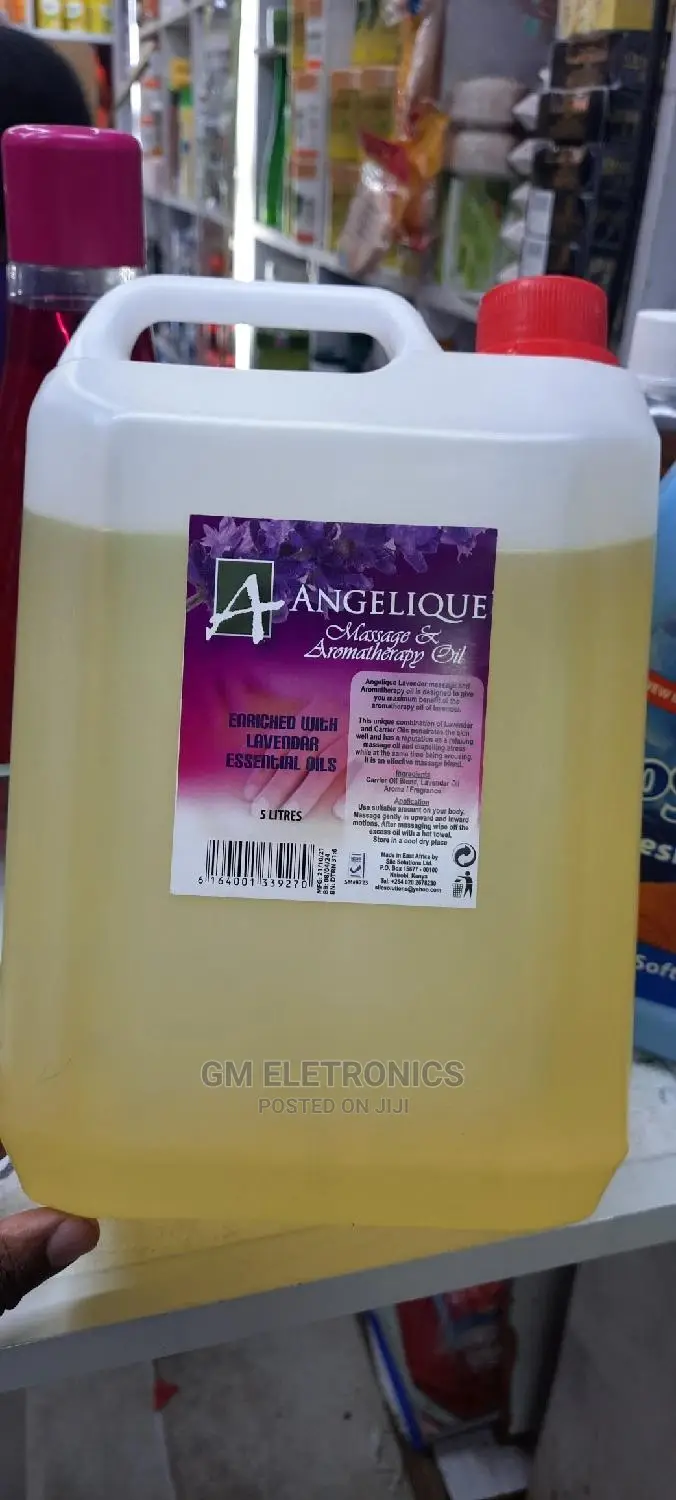 Angelique Massage Oil Aromatherapy With Lavender Oil 5L