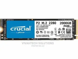 Crucial P2 2tb 3D Nand Nvme Pcie M.2 Ssd