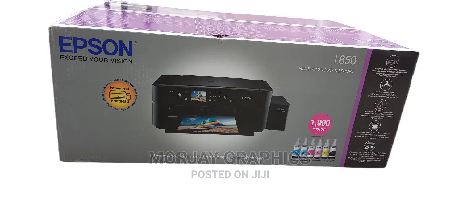 Certified Epson L850 Printer Machine