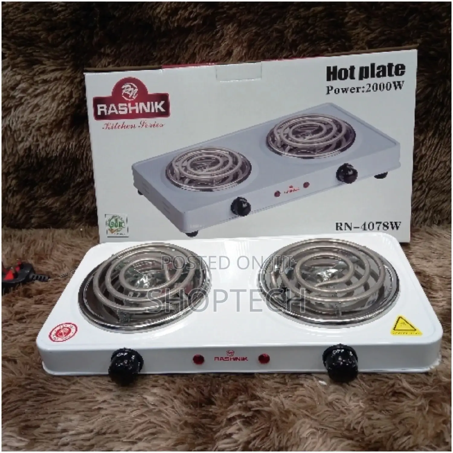 Electric Rashnik Double Coil Cookers.