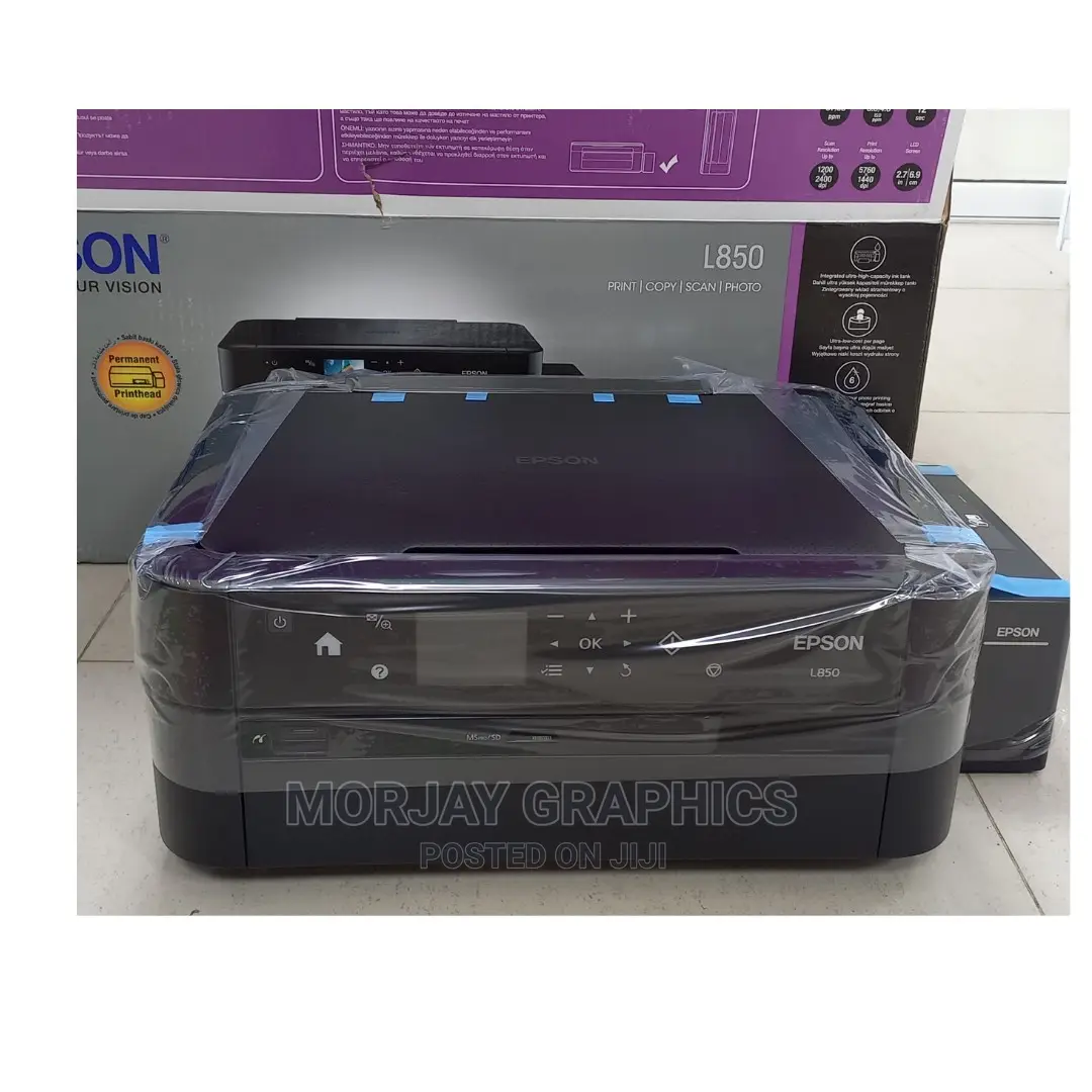Epson L850 Eco_tank Print,Scan And Copy Printer