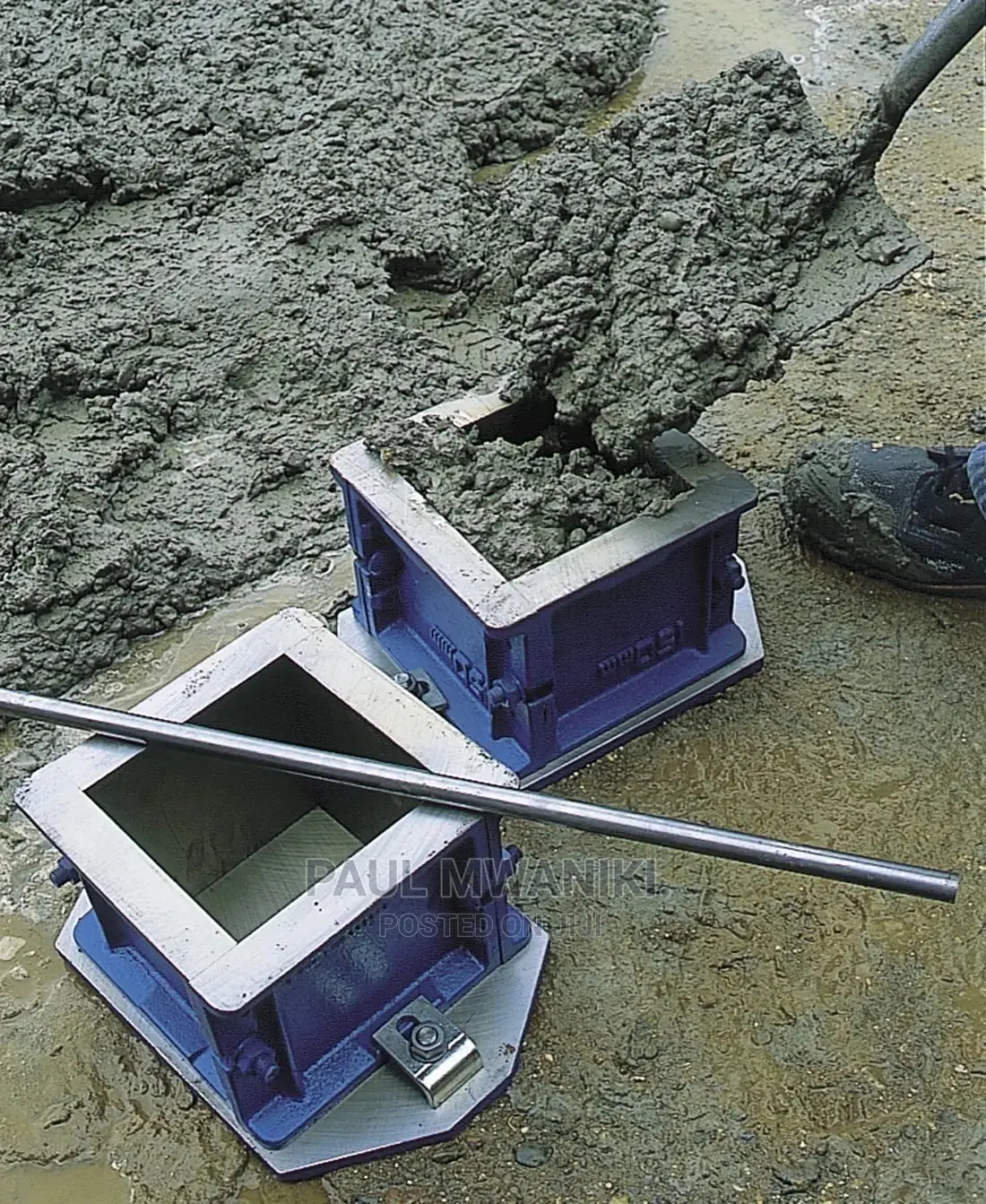 Concrete Cast Iron Cube Mould 150mm X150mm