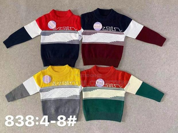 High Quality Warm Kids Unisex Turkey Sweater - main view