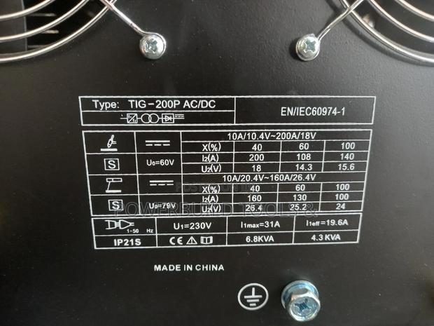 Aico Tig Welding Machine (Tig200p) - thumbnail 3